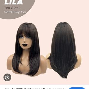 New with tags JB Extension wig Lila in tea black